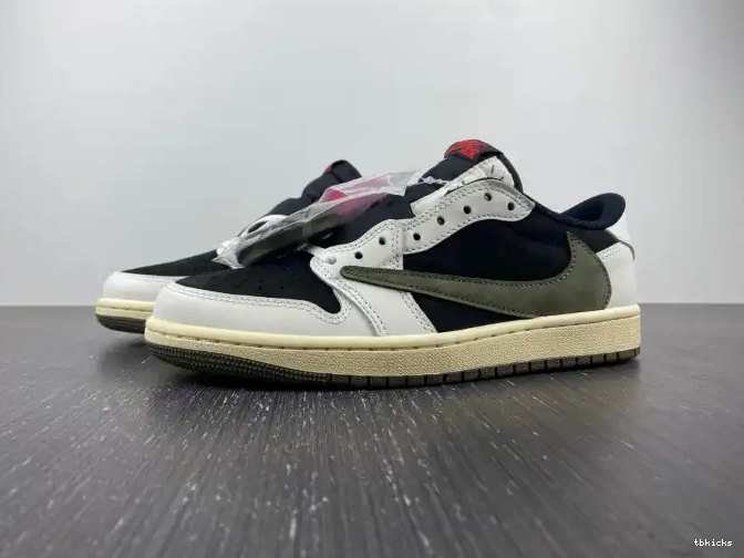 Cheap TB Jordan OG 1 Travis x DZ4137-106 WMNS Scott Air Olive Low 0611